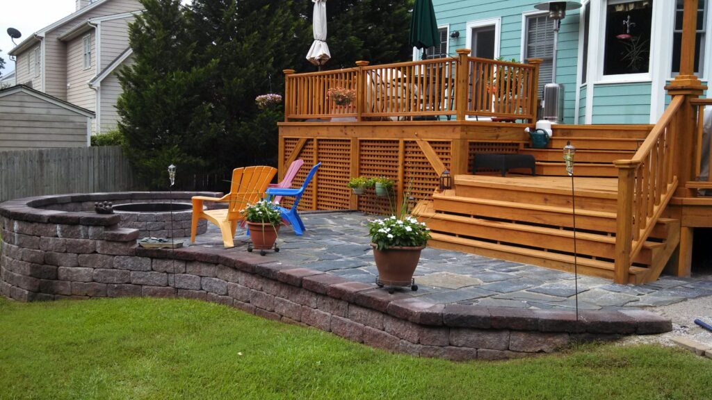 A deck and patio builders business landing page serves as your online showroom.